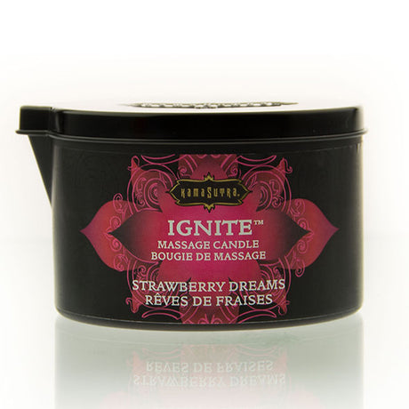 Massageöl Kamasutra Strawberry Dreams Massagekerze