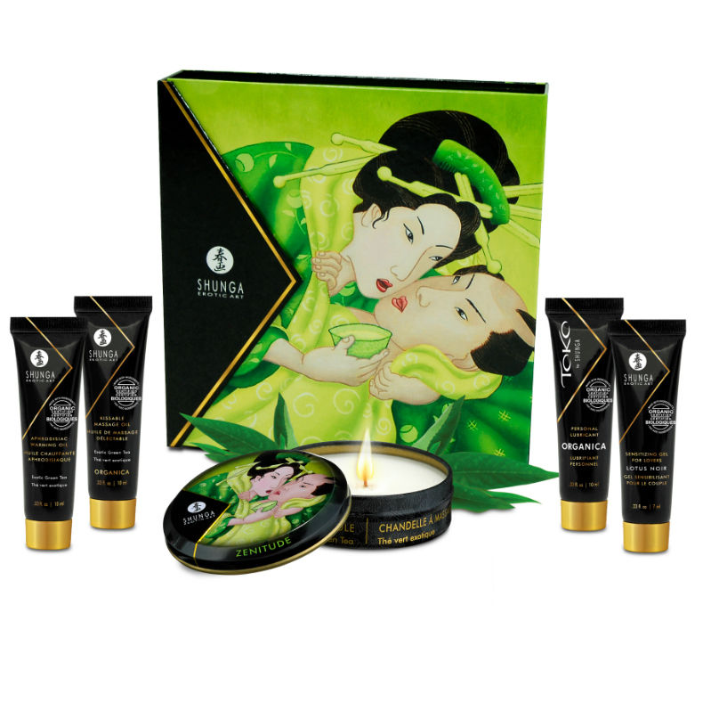 Shunga - Secret Geisha Bio-Grüntee-Set