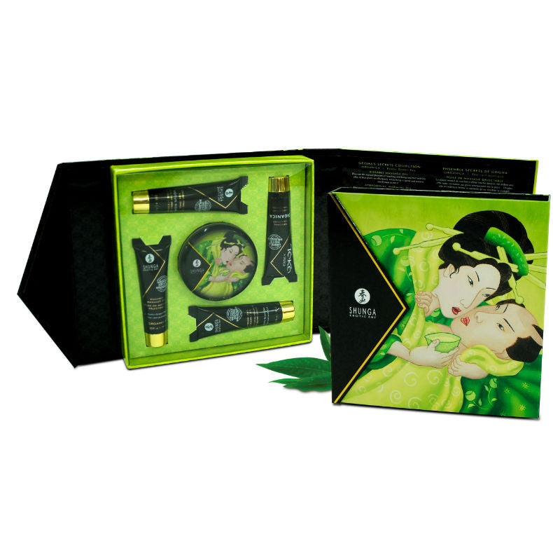 Shunga - Secret Geisha Bio-Grüntee-Set