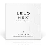 Lelo - Hex Kondombox 3 Einheiten