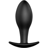 Pretty Love - Anal Plug Silikonanker 8.5 cm Schwarz