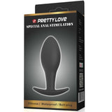 Pretty Love - Anal Plug Silikonanker 8.5 cm Schwarz