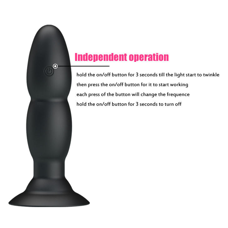 Pretty Love - Plug Vibrator und Rotation Durch Fernbedienung