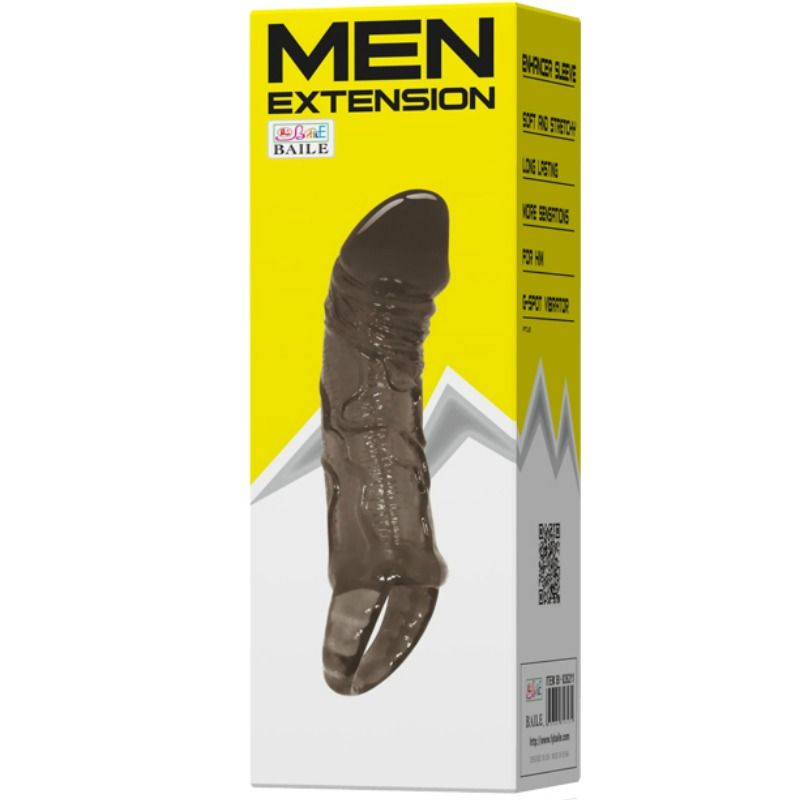 Baile - Penisverlngerungshülle mit Gurt für Hoden 11.5 cm