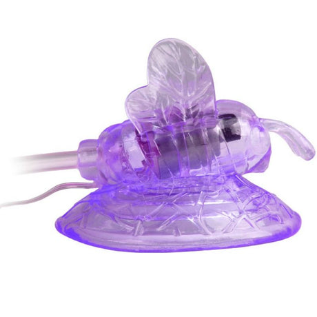 Auflegevibrator Lila Klitorisstimulation Vibrierender Schmetterling.3