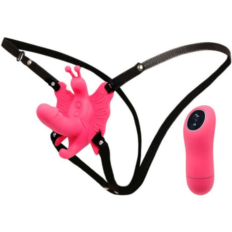 Vibrator Ultra Leidenschaftliches Schmetterlingsgeschirr mit Fernbedienung.1