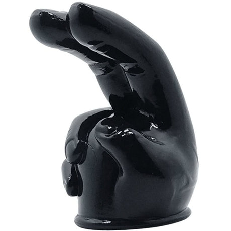 Vibrator Headauswechselbarer Kopf für Handdesign Schwarz