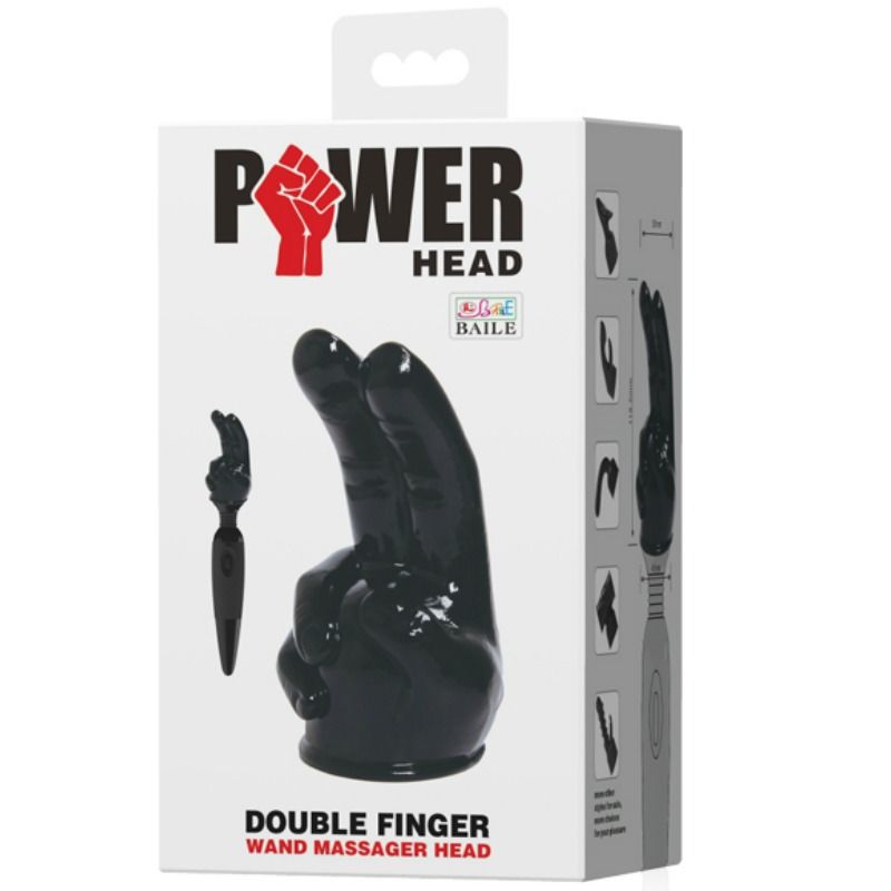 Baile - Power Headauswechselbarer Kopf für Handdesign Massager