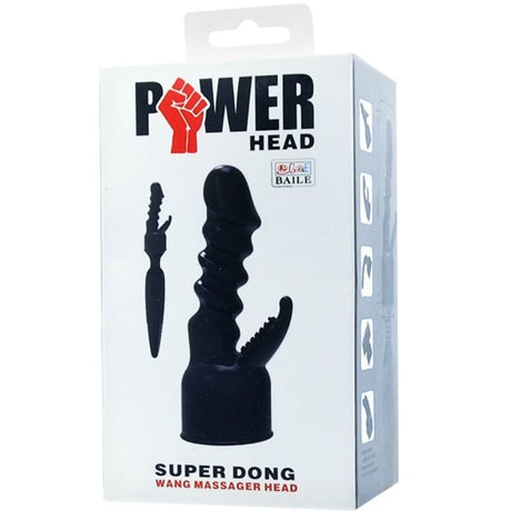 Vibrator Head Auswechselbare Kopf für Innere und Klitoristimulation Schwarz.5
