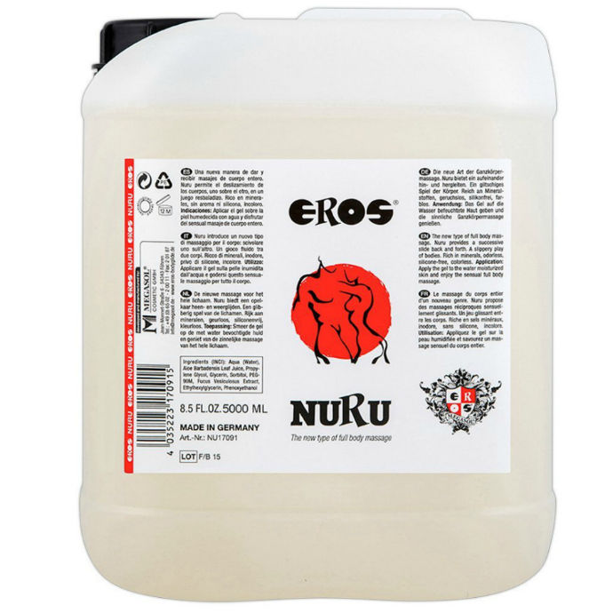 Eros - Nuru Massageöl Reich an Mineralien 5000 ml