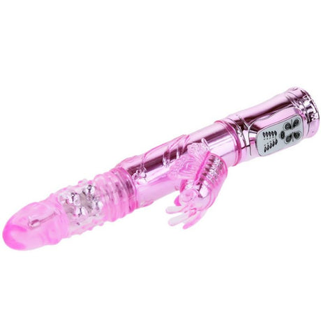 Vibrator Wiederaufladbarer mit Rotation und Pochenden Schmetterlingsstimulator.1
