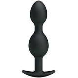 Pretty Love - Silikon Analkugeln 12.5 cm Schwarz