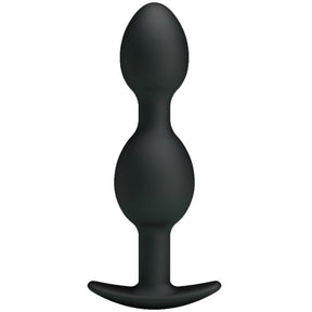 Pretty Love - Silikon Analkugeln 12.5 cm Schwarz