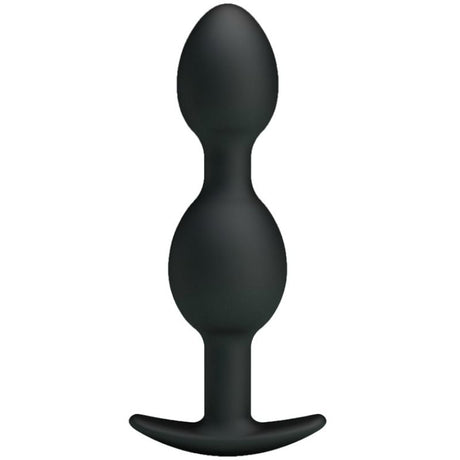 Pretty Love - Silikon Analkugeln 12.5 cm Schwarz