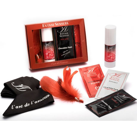 Massageöl Extase Sensual Voyage Sensuel Truhe Set 30 ml