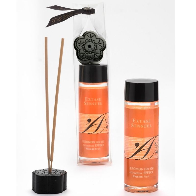 Extase Sensual - Massageöl mit Wrmeeffekt und Passionsfrucht Pheromonen 100 ml