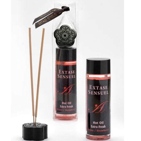 Massageöl Extase Sensual Extra Frisch Erdbeer 100 ml.1