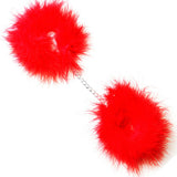 Secretplay - Rote Marabou-Handschellen