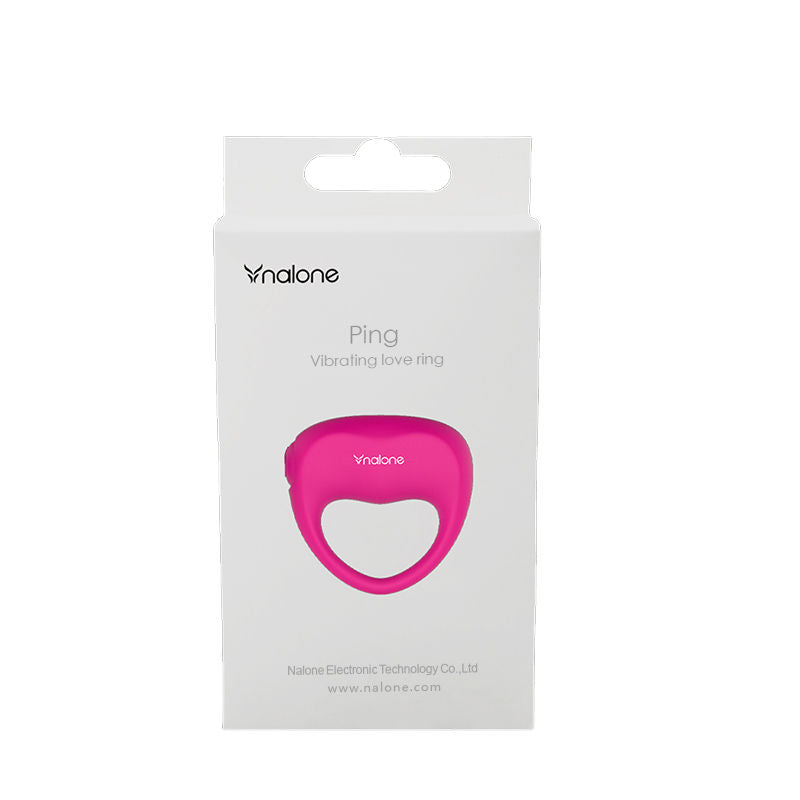 Nalone - Vibrierender Liebe Rosa Vibrationsring