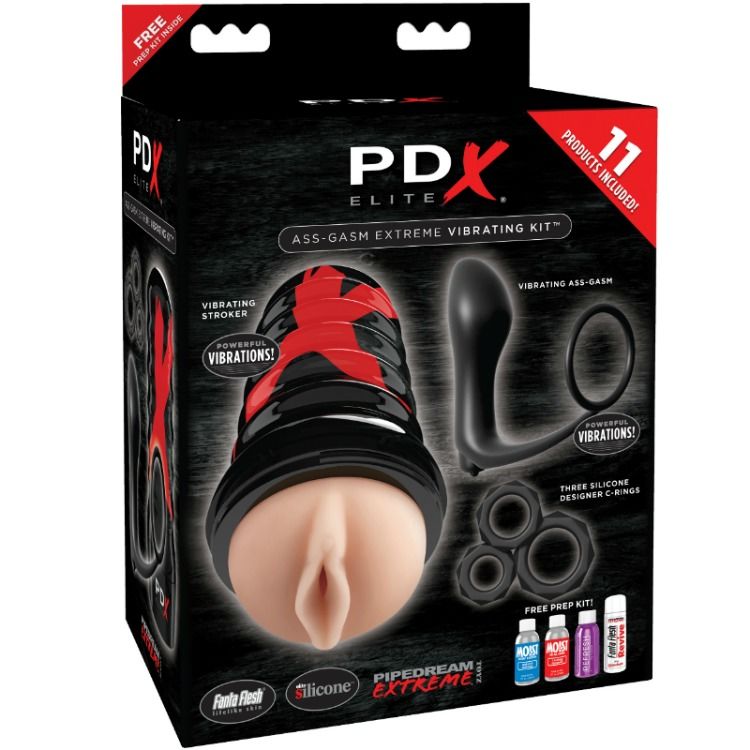 Pdx Elite - Ass-Gasm Explosion Kit Vagina Design