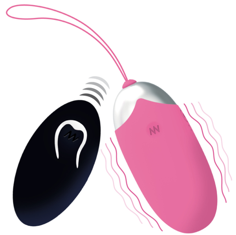 Vibrator Flippy Ii Vibrierendes Ei mit Fernbedienung 7 x 2,8 cm.1