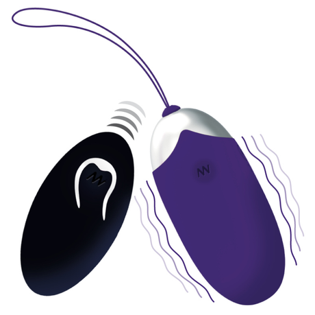 Vibrator Flippy Ii Vibrierendes Ei mit Fernbedienung 7 x 2,8 cm.1