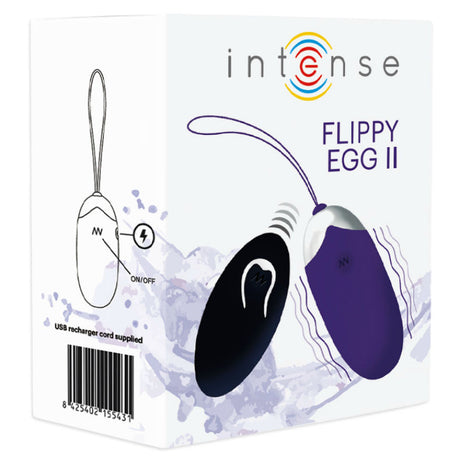 Vibrator Flippy Ii Vibrierendes Ei mit Fernbedienung 7 x 2,8 cm.4