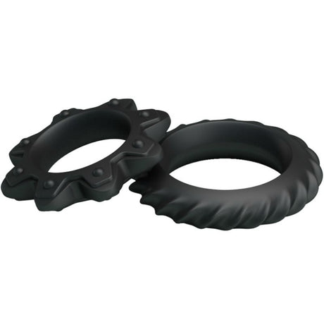 Penisring Kit 2 Ring Blühende Silikonringe Ø 1 cm.3