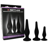 Pretty Love - Analplugs Silikon Initiations Kit