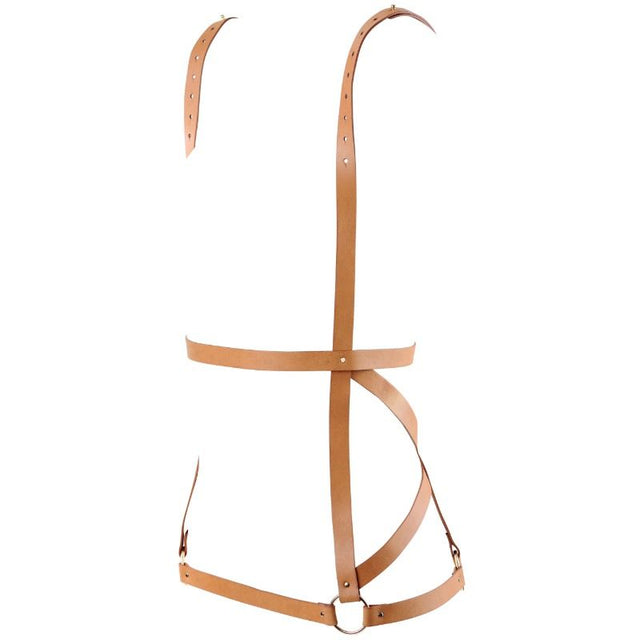 Bijoux - Indiscrets Maze Harness Kleiderform Braun