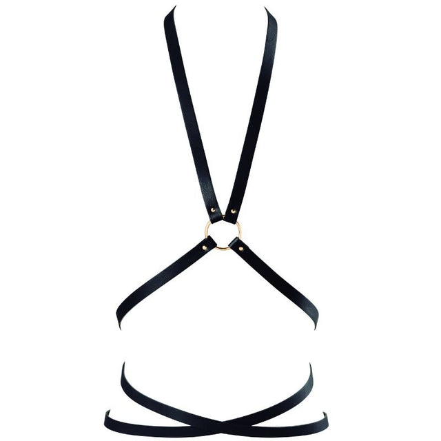Bijoux Indiscrets Maze - Multi-Way Harness Schwarz