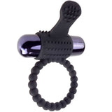 Fantasy C-Ringz - Schwarzer Vibrationsring aus Silikon