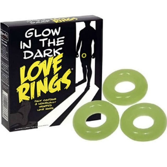 Spencer & Fleetwood - Pack 3 Fluoreszierende Ringe