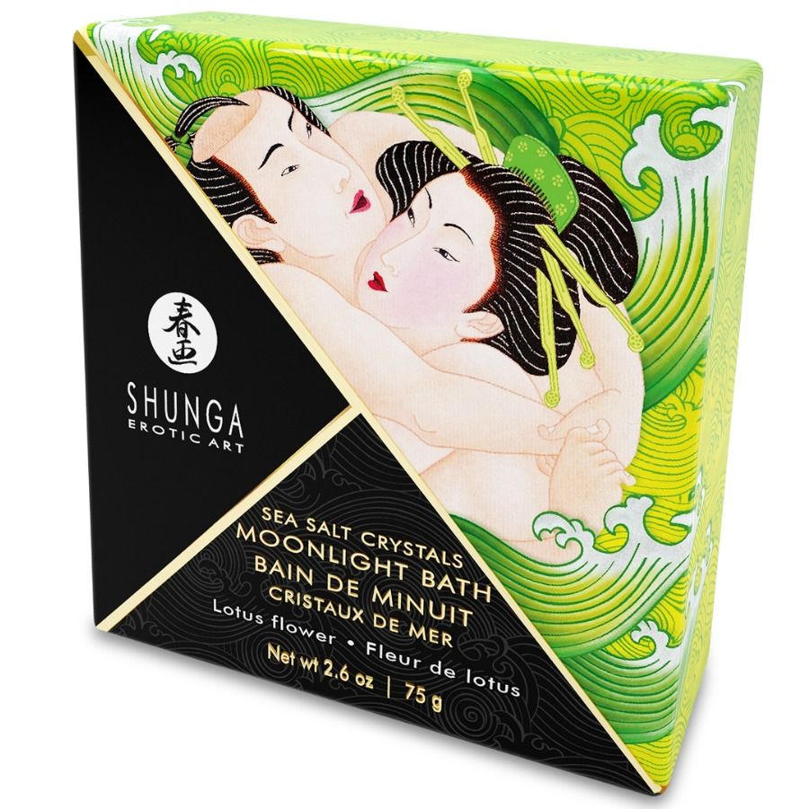 Shunga - Bad oder Salze mit Lotusgeschmack 75 Gr