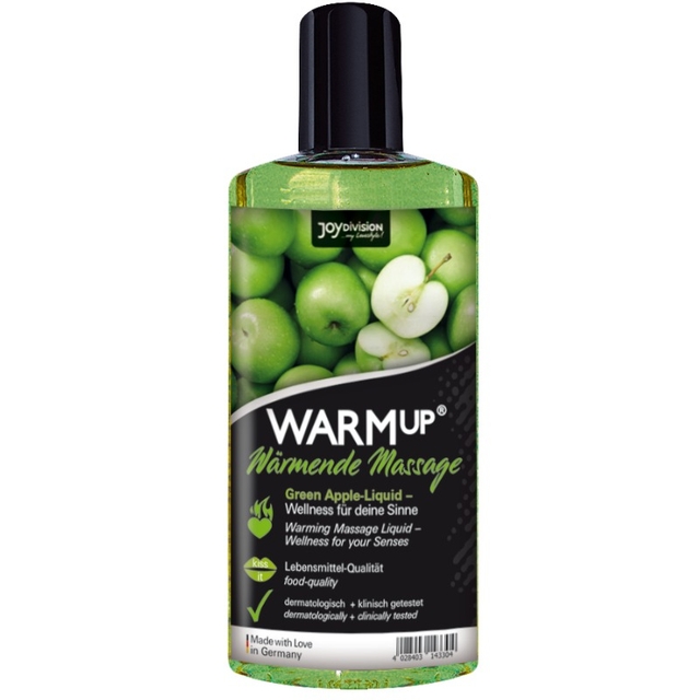 Joydivision Warmup - Warmup Grünes Apfel-Massageöl - 150 ml