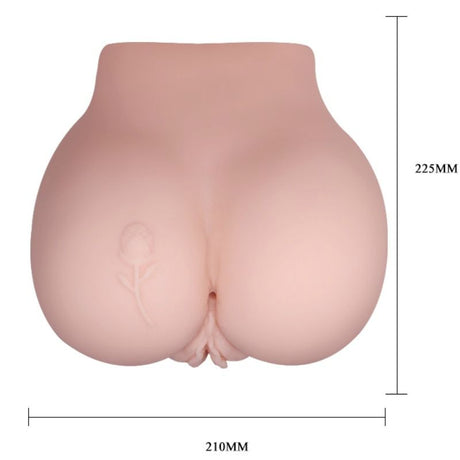 Masturbator Vagina und Anus mit Realistischem Tattoo mit Vibration.6
