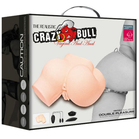 Masturbator Hintern mit Realistischer Vagina und Anus und Vibration.10