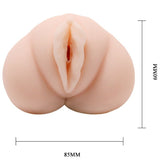 Crazy Bull - Water Skin Vagina Masturbador mit Vibrierenden Kugeln