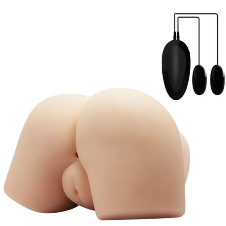 Masturbator Realistische Vagina und Anus mit Vibrationsposition 4.1