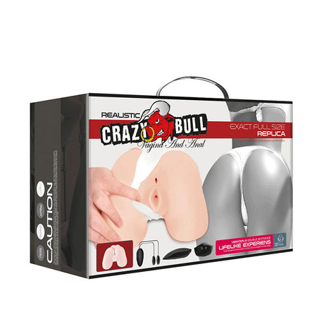 Masturbator Realistische Vagina und Anus mit Vibrationsposition 5.7