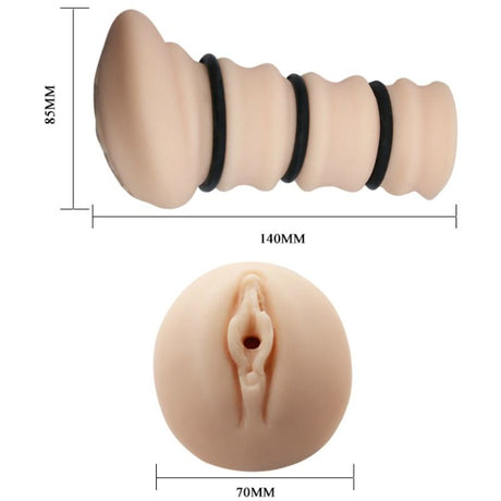 Penisring mit Ringen Vagina Modell 2.4