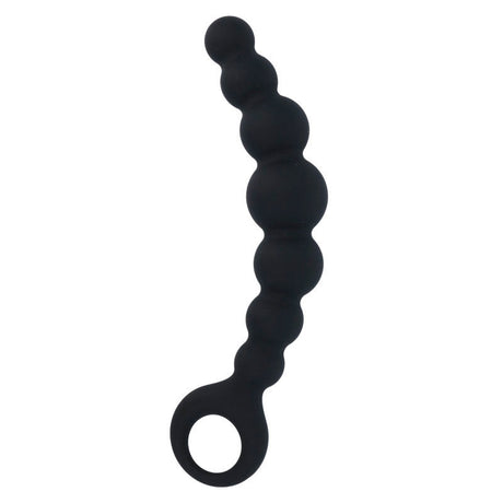 Analkette Analperlen Max Schwarz 3,3 x 18,5 cm.3
