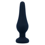 Intense - Analplug Pipo S Schwarzes Silikon 9,8 cm