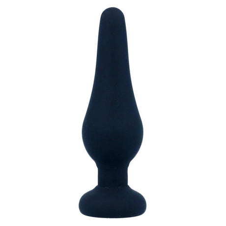 Intense - Analplug Pipo S Schwarzes Silikon 9,8 cm