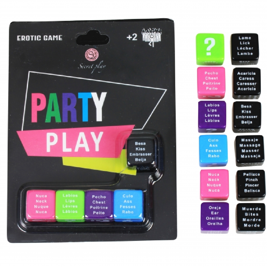 Secretplay - Game Party Play 5 Würfel (Es/Pt/en/Fr)