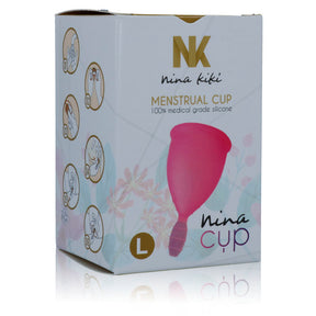 Nina Kikí - Menstrual Cup Rosa - Grösse L