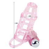 Baile - Sweet 10 Rhythms Silikon-Hülle und Ring für den Rosa Penis