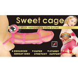 Baile - Sweet 10 Rhythms Silikon-Hülle und Ring für den Rosa Penis
