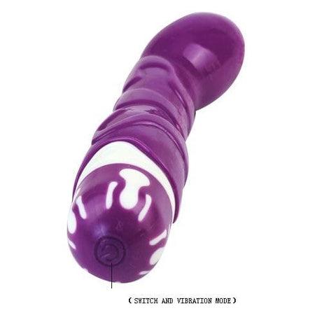 Vibrator Realistischer Hahn 10 Rhythms Sensation Flieder 22 x 4 cm.2