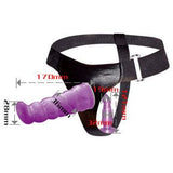 Baile - Weibliches Anal und Vaginalgeschirr Flieder g-Punkt 17 cm